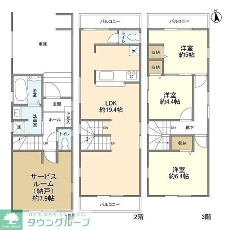 Kolet川口前川#03の物件間取画像